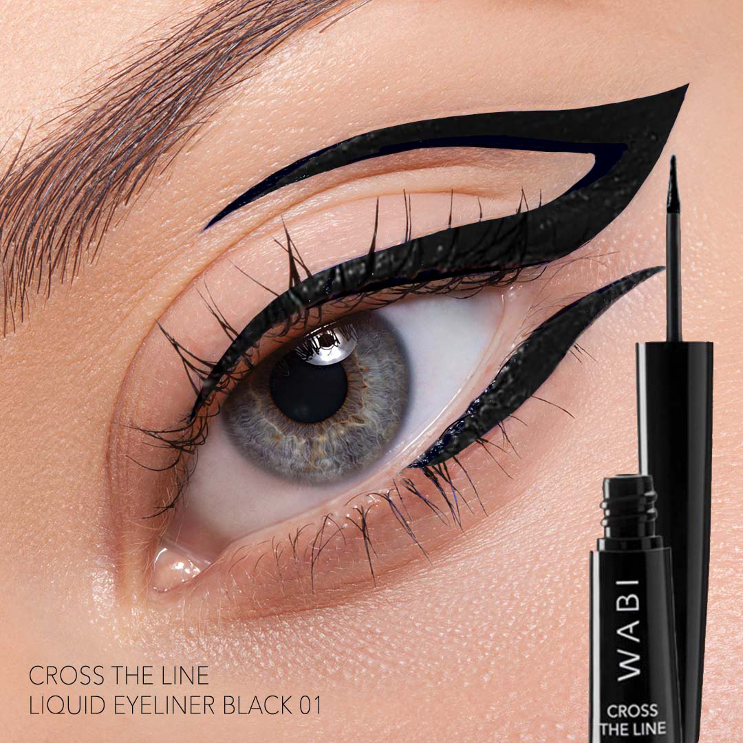 WABI Beauty WABI Cross The Line Liquid Eyeliner Black 01